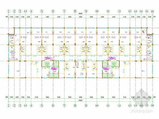 冷冻机房流程图资料下载-[上海]高层办公楼空调通风及防排烟系统残卷（制冷机房）