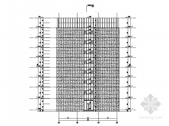 [江苏]某市政八层食堂及附属用房建筑施工图（含效果图）-图6