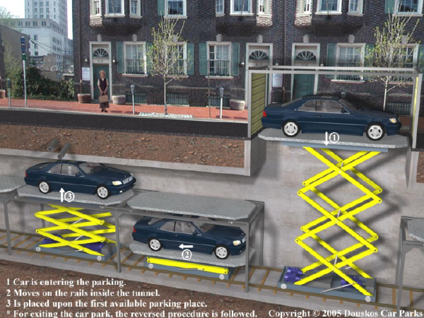 机械停车详图资料下载-地下空间利用之地下停车场(pdf96页)