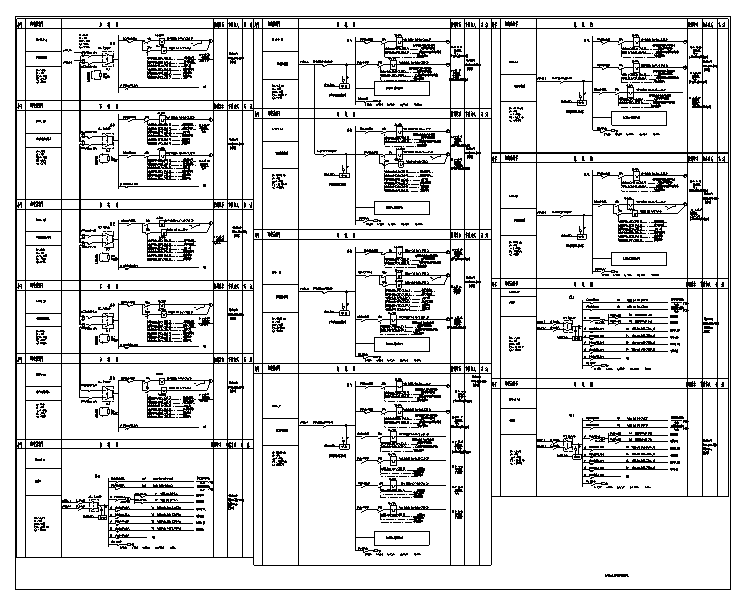 江苏无锡大型酒店群项目电气施工图（含六星级及四星级）-配电箱系统图