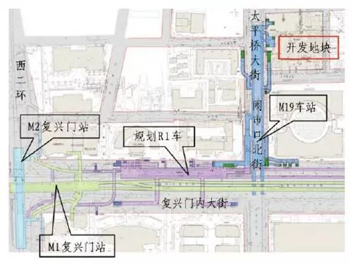 北京地铁金融街站与既有换乘站、规划车站换乘方案研究_6