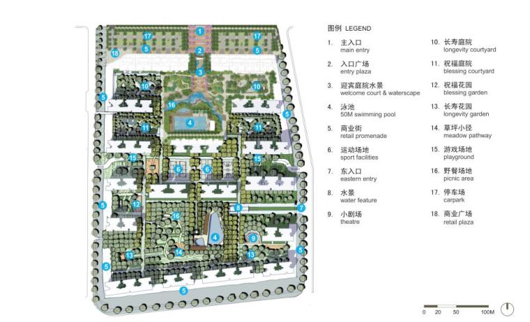 景观规划设计经典案例资料下载-[广东]山水城小区景观规划设计
