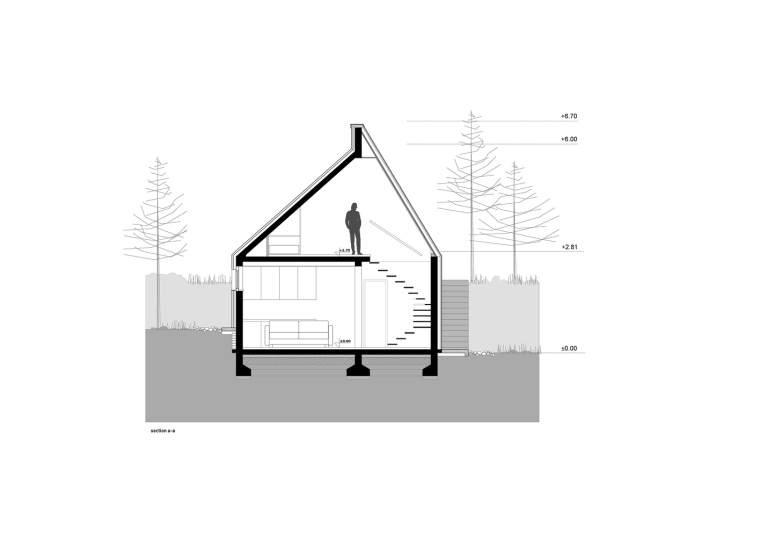 塞尔维亚黑白体块创意拼接Divcibare住宅-1528992284531492