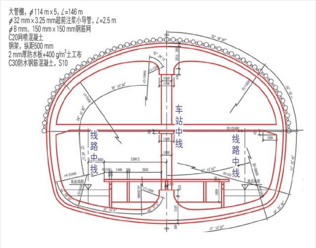 基于BIM的地铁隧道超近间距CRD法施工4D仿真_2