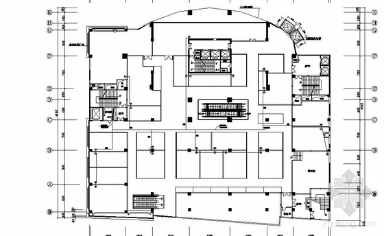 四层商场电气施工图资料下载-重庆某四层商场二次装修全套电气施工图