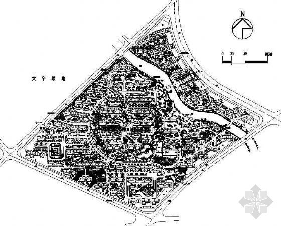小区景观小品施工图资料下载-上海小区景观环境全套施工图