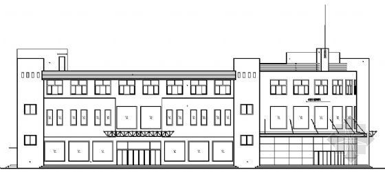 商场室内精装施工图资料下载-某商场施工图