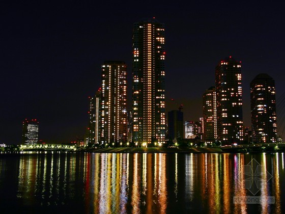 高清晰城市夜景图片下载