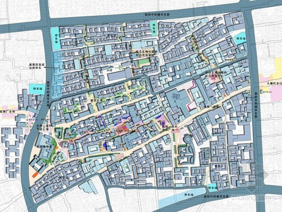 金山海岸地区城市设计资料下载-[北京]新厂甸地区城市设计（某名校城市设计作品集）