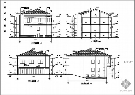 悉尼由牛舍改建的住宅资料下载-常州某住宅改建别墅结构设计图