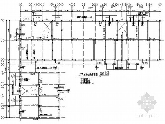 墙下桩基础施工图资料下载-砖混结构住宅楼结构施工图（七层 墙下桩基础）