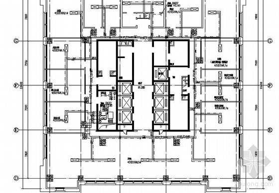 小区服务设施建筑模型资料下载-某服务设施暖通施工图
