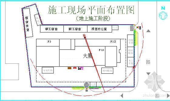 高层下水支管图资料下载-杭州市某框架结构高层建筑施工组织设计