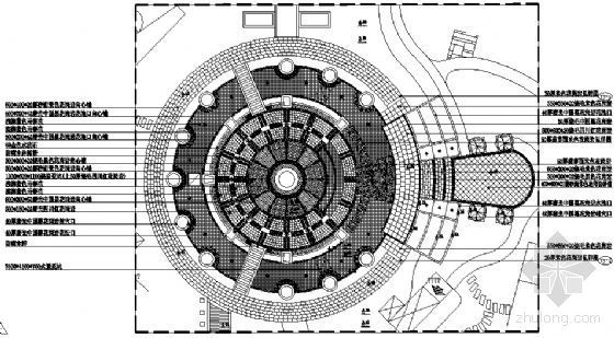 行政中心广场设计资料下载-中心广场施工图