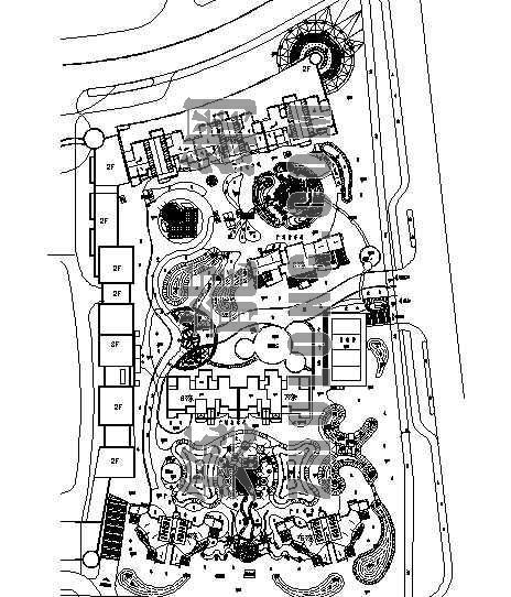 住宅景观植物施工图资料下载-南京某广场住宅景观施工图(二)
