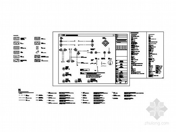 cad景观平面图例识别资料下载-园林景观常用引注图例