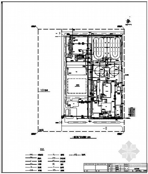 A2O污水厂设计说明资料下载-[内蒙古]某污水厂全套图纸