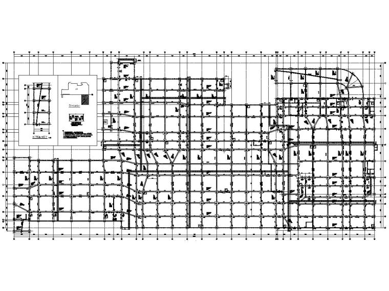 一层地下室结构资料下载-[江苏]地下一层框架结构地下室结构施工图