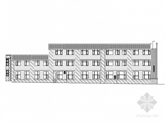 地下3层施工资料下载-[吉林]3层住宅沿街商业建筑施工图（2015年图纸 甲级设计院）