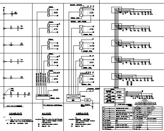 12层办公楼弱电资料下载-某六层办公楼弱电系统图
