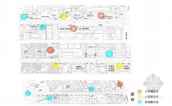 ps景观道路效果图素材资料下载-[西安]城市道路景观规划设计方案