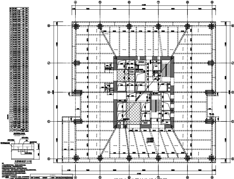 预算建筑结构水暖电超高层资料下载-[江苏]50层框筒结构超高层知名大厦全专业施工图（建筑结构水暖电）