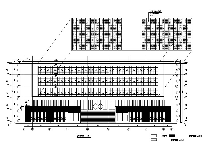 [安徽]16年最新宿舍、行政楼、教室等建筑施工图（含结构电图纸）-16年最新宿舍、行政楼、教室等功能建筑