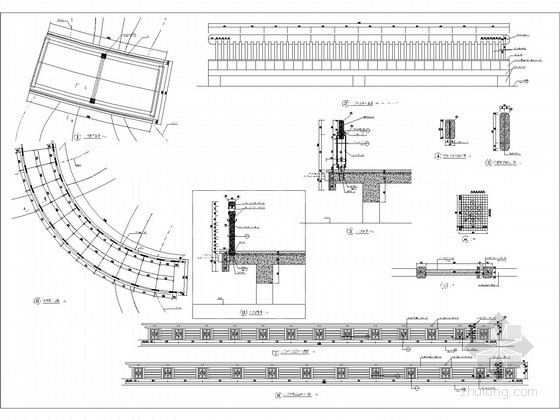 景观桥施组资料下载-景观桥节点详图