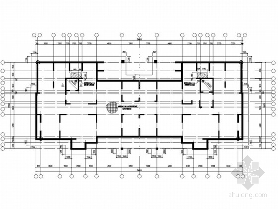 竖向布置图资料下载-24层剪力墙高层住宅结构施工图（剪力墙布置最佳）