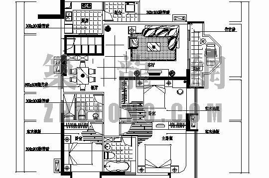 小型建筑电气施工图资料下载-独立小型别墅全套施工图