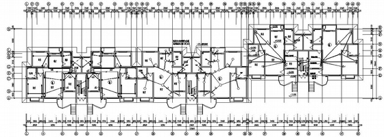 重庆六层地下室分析资料下载-六层带地下室住宅楼电气图