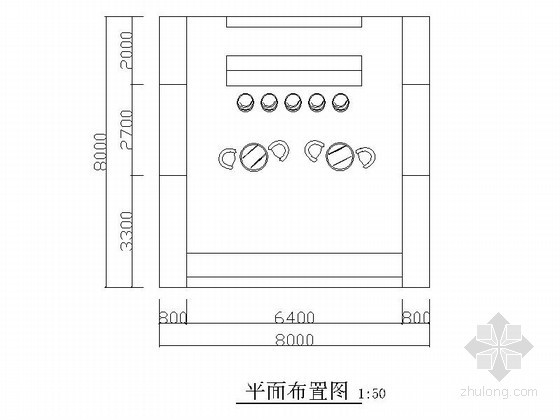 电子展厅cad资料下载-64平方电子展示厅室内设计图（含效果）