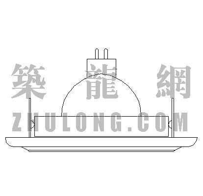 室内灯具su射灯资料下载-室内射灯014