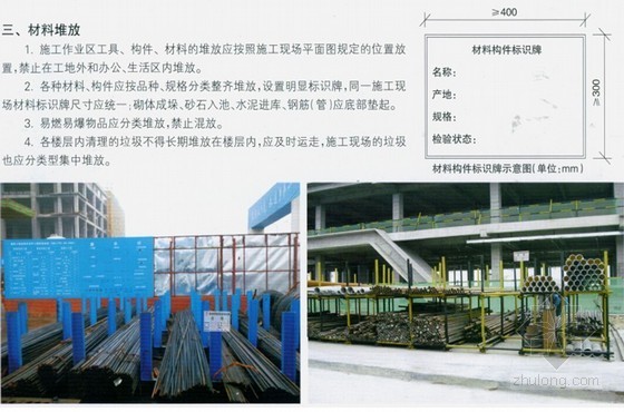 [合肥]建筑工程施工安全质量标准化指南图册（2012版）-材料堆放 