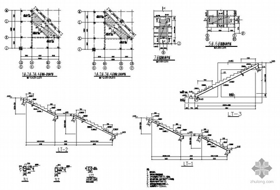 300米风雨操场施工图资料下载-某风雨操场网架结构施工图