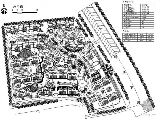 欧式居住小区规划设计资料下载-[武汉]某居住小区规划设计方案