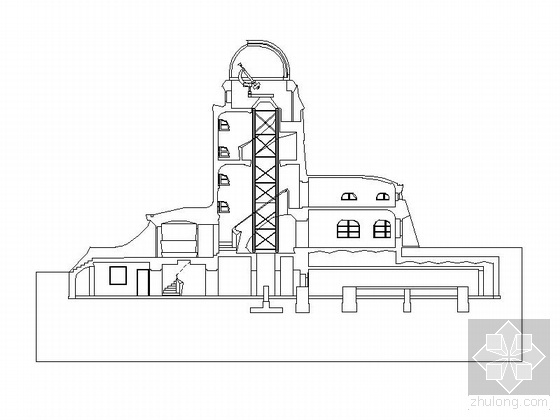 世界著名建筑资料下载-二十一个世界著名建筑cad图纸