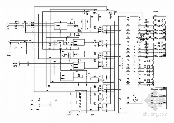 电机控制装置资料下载-电动机控制原理图