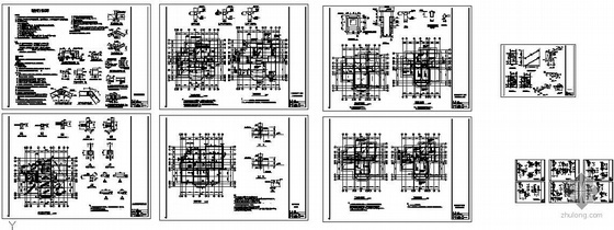 宾馆底框砖混结构图资料下载-江苏某砖混别墅结构图