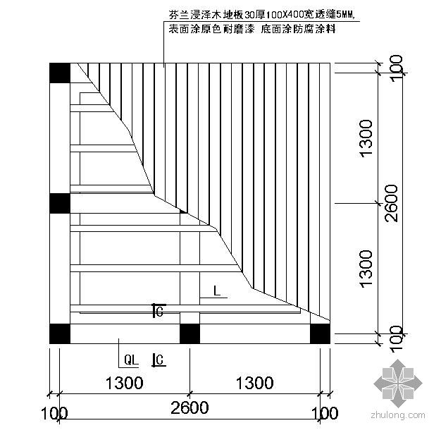 木平台结构详图图片