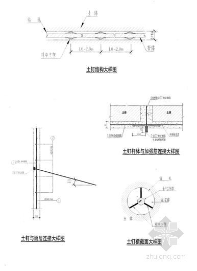 贵州人工挖孔桩桩基资料下载-[贵州]地下商场深基坑土钉墙支护施工方案