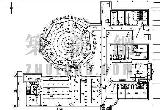 电力调度大楼资料下载-某电力调度中心大楼电施