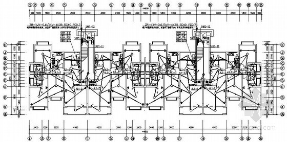 多层住宅方案cad图纸资料下载-小区多层住宅楼电气施工图纸