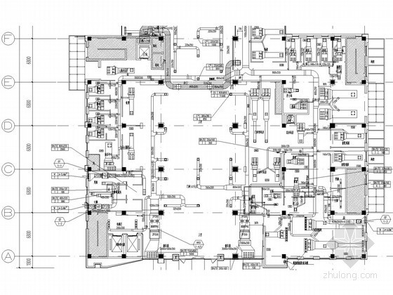 五层综合楼空调资料下载-[扬州]医院综合楼空调通风设计施工图(知名院设计)