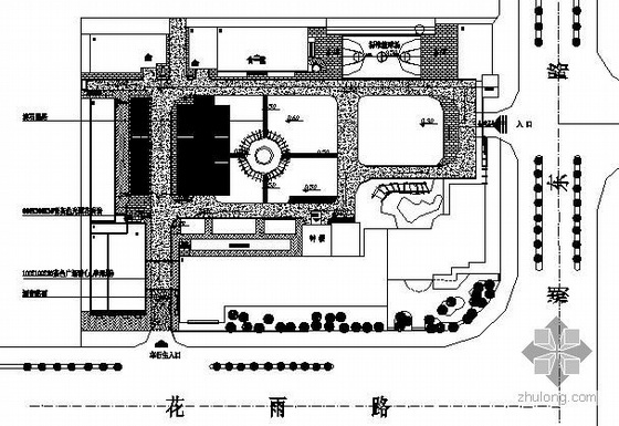 砖挡土墙大样资料下载-电信公司施工图