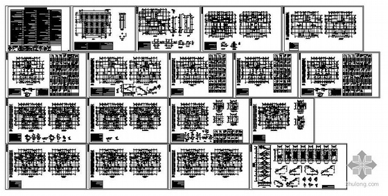 剪力墙住宅9层计划资料下载-某26层剪力墙住宅结构图