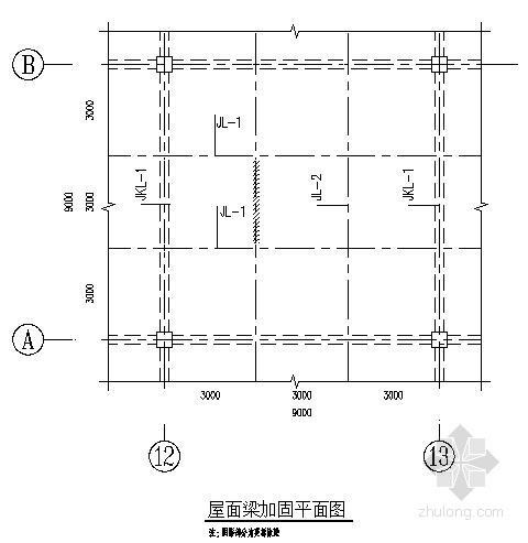 江苏省厂房建筑报价资料下载-[实例]某厂房屋面梁加固工程预算书（附图纸）