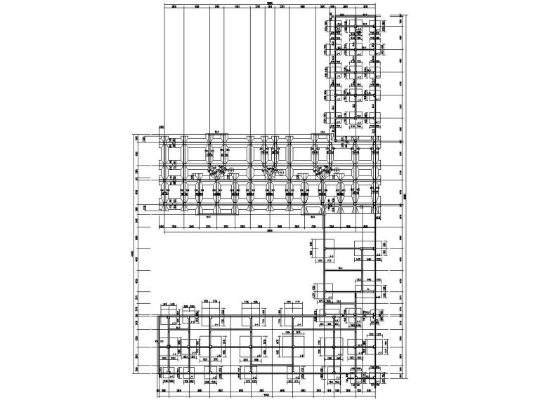 物业办公楼平面方案资料下载-[海南]地上6层框架结构物业办公楼结构施工图