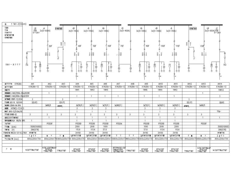 [海南]23万平大型超高层甲级办公商业强电、消防图纸（含变电所）-1#变电所10kV高压供电系统图.jpg