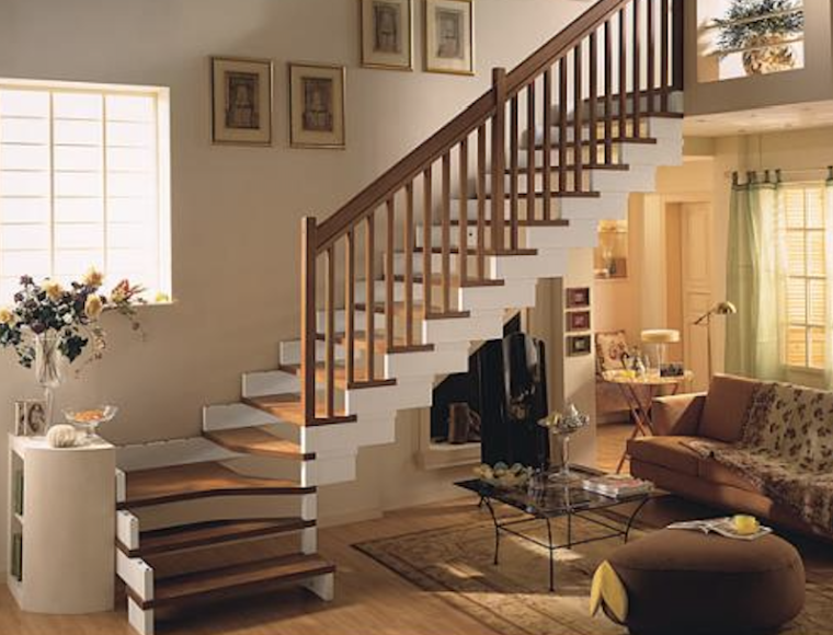 结构楼梯画法资料下载-楼梯设计六大法则-01|住宅中的楼梯